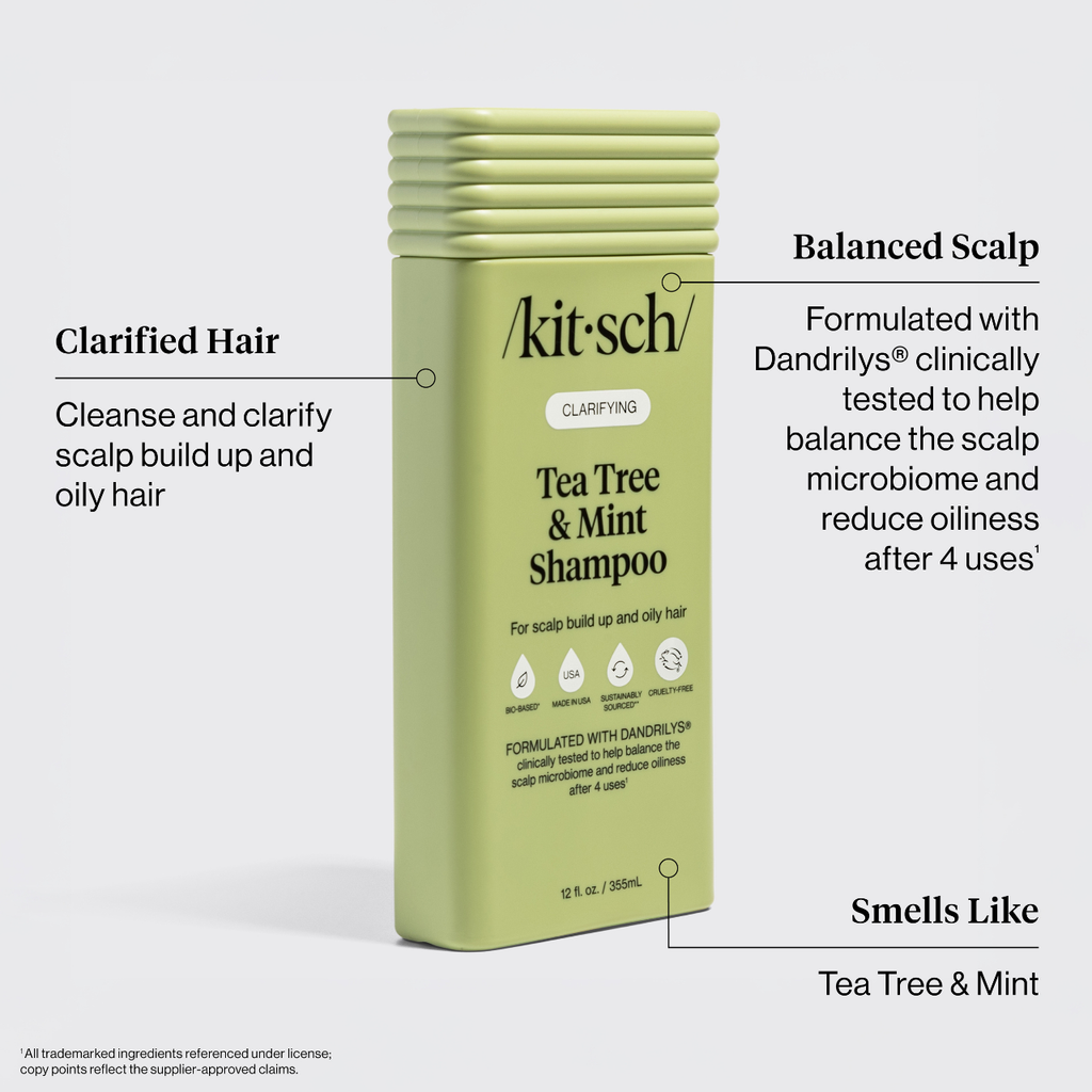 NR KITSCH CLAROFYING TEA TREE & MINT SHAMPOO