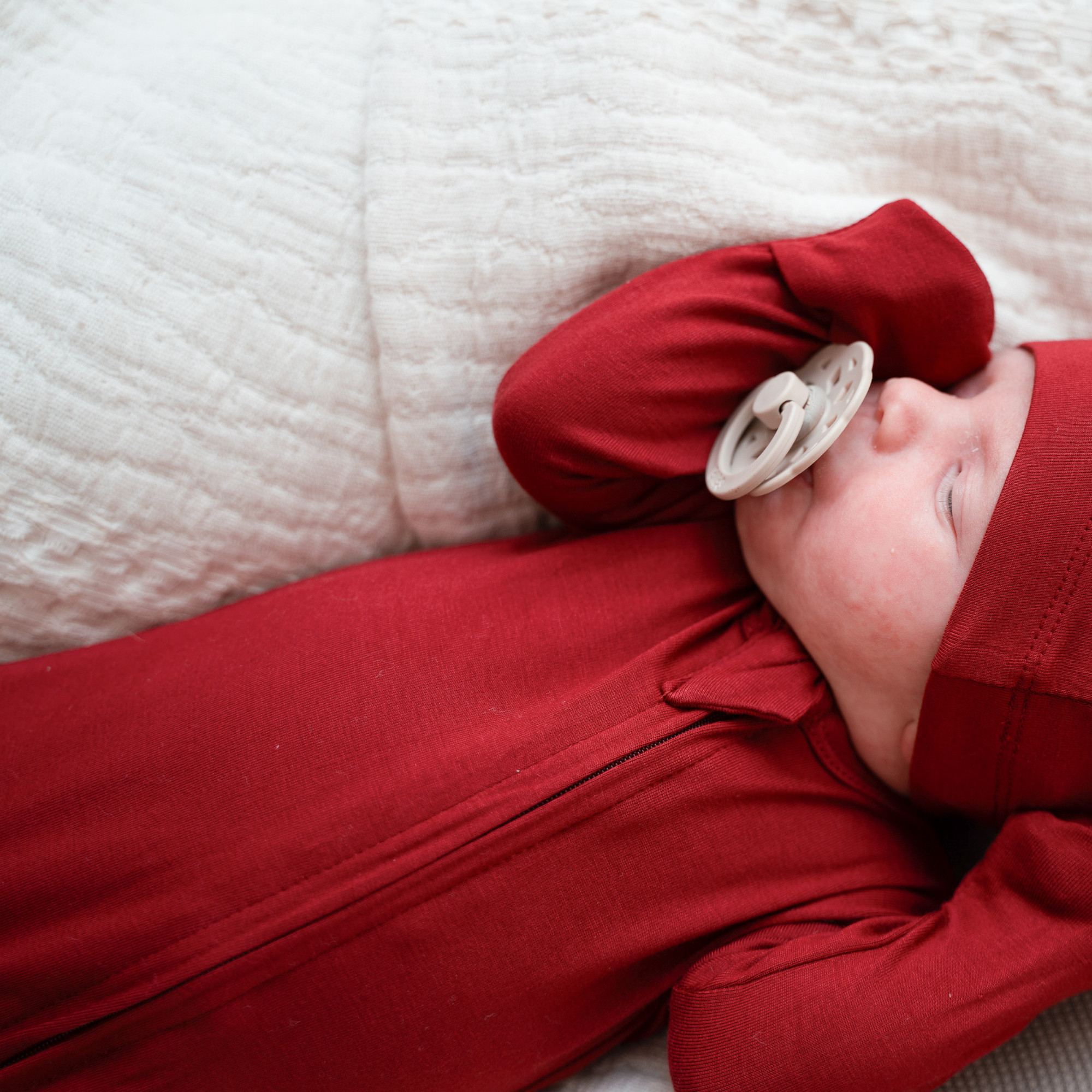 NR PIP + PHEE BAMBOO FOOTED SLEEPER | ARCTIC BLUE | 0-3