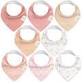 NR KEABABIES BABY BANDANA BIBS | 8-PACK | BUTTERFLIES