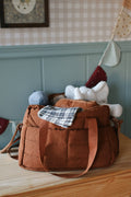 NR MINIKA DIAPER BAG | CORDUROY RUST