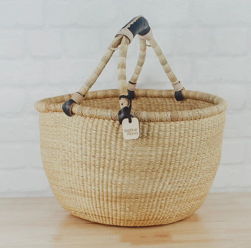 BIG BLUE MOMA - ROUND BASKET