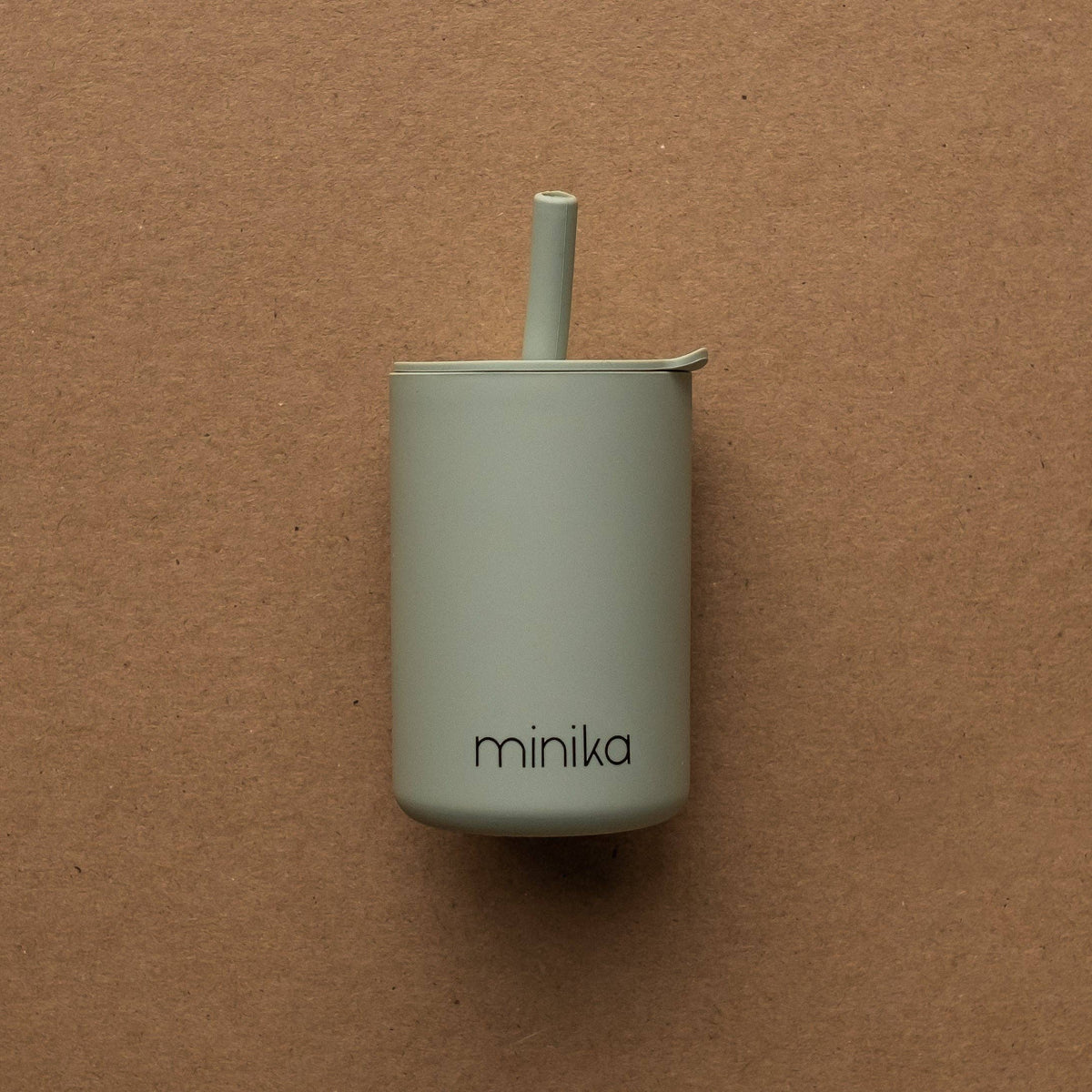 NR MINIKA STRAW CUP + LID | SAGE