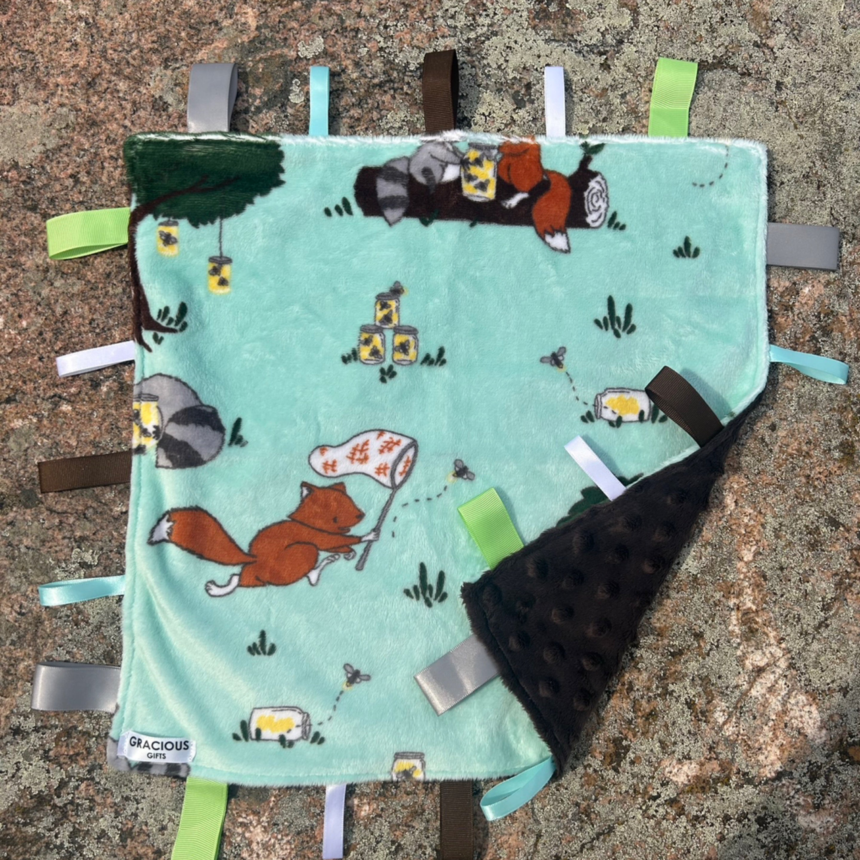 NR GG SNUGGLE BLANKY | SQUIRRELS