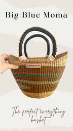 BIG BLUE MOMA - U SHOPPER HANDBAG