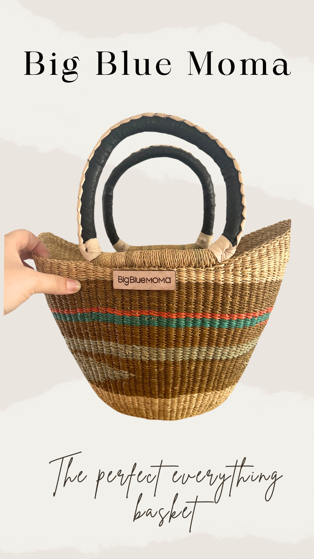 BIG BLUE MOMA - U SHOPPER HANDBAG