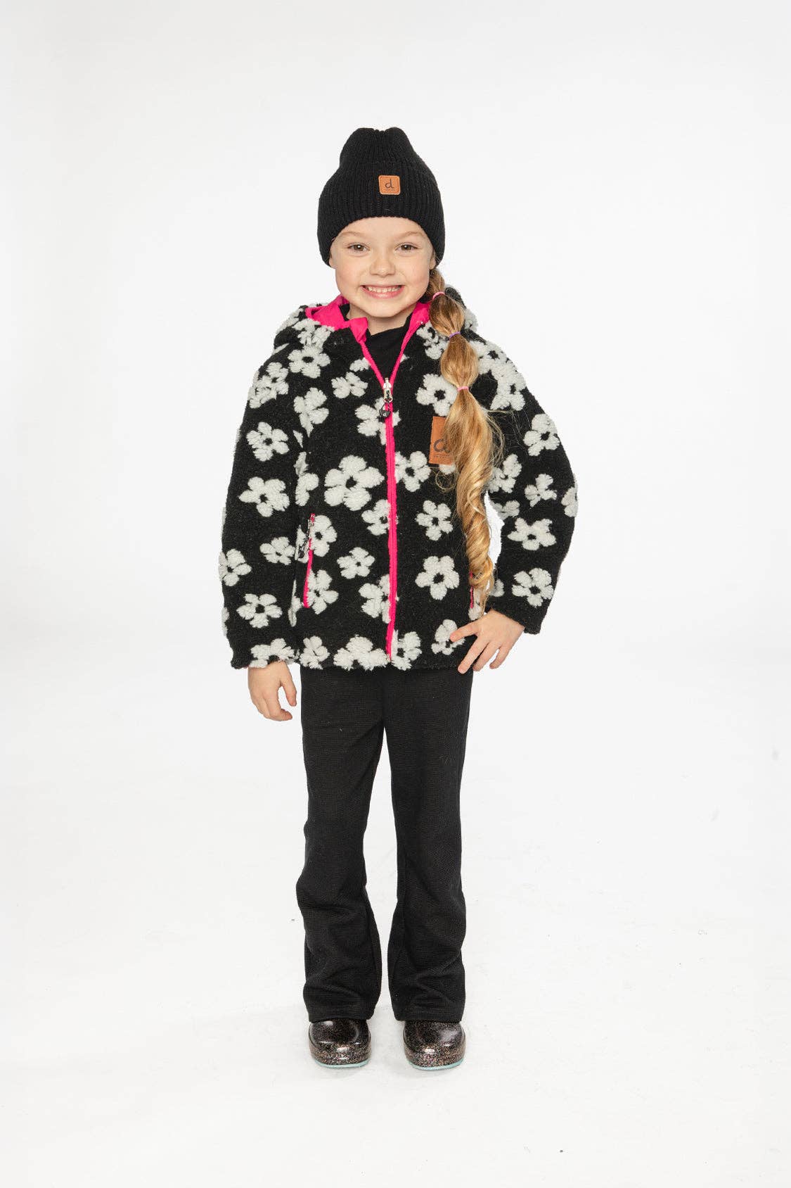 NR DEUX PAR DEUX REVERSIBLE MID SEASON JACKET | PINK BLACK