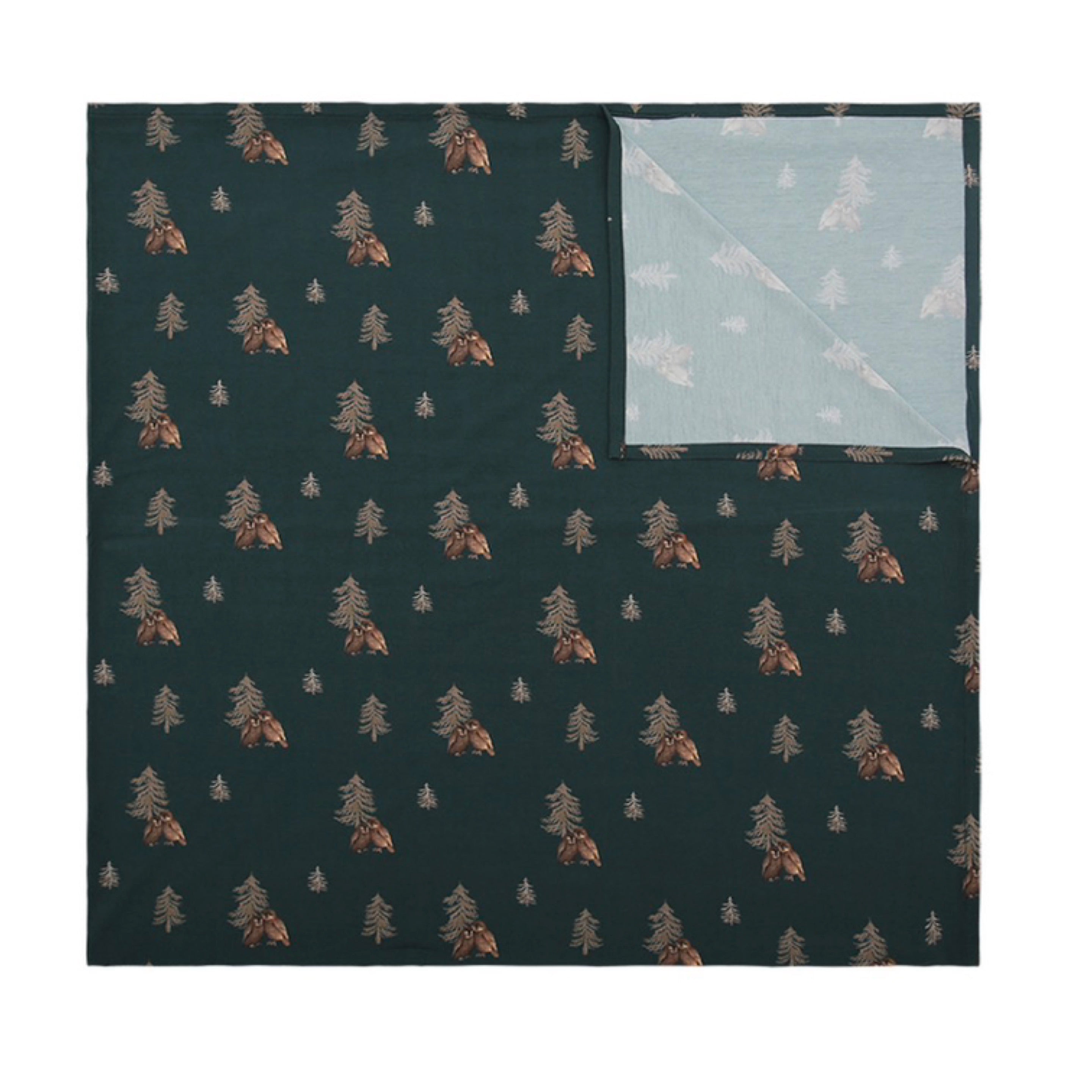 NR BELAN J SWADDLE BLANKET | OWLS