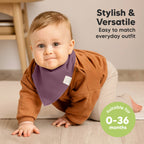 NR KEABABIES BABY BANDANA BIBS | 8-PACK | LILAC