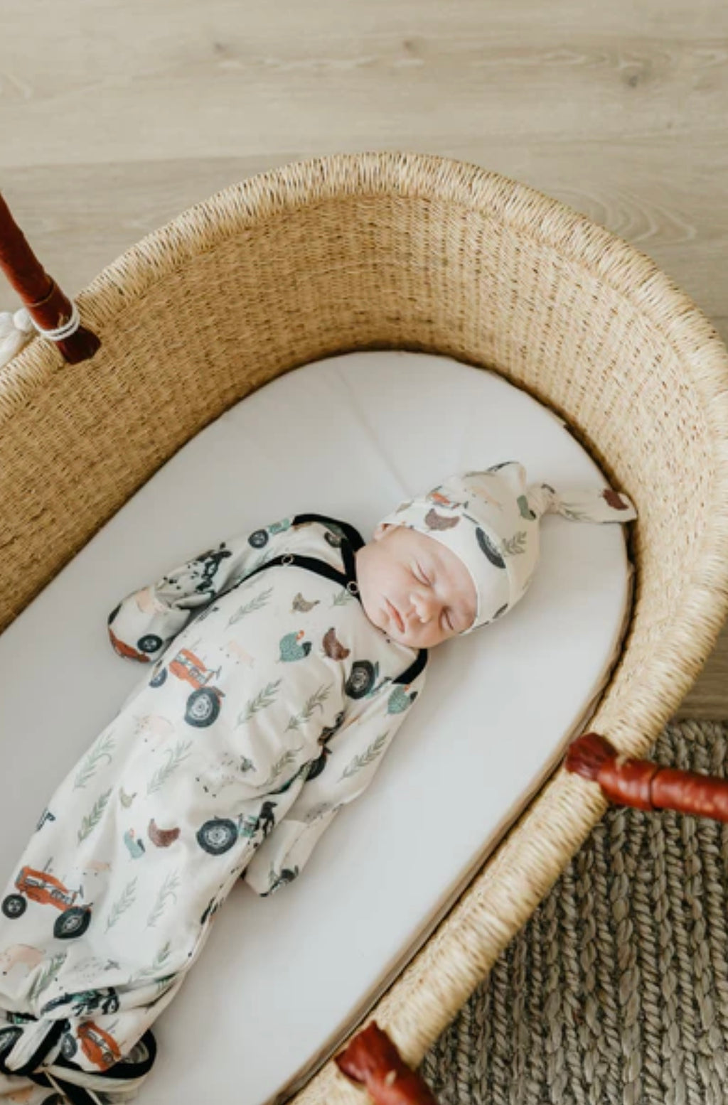 NR COPPER PEARL KNOTTED SLEEP GOWN | FARMING JO
