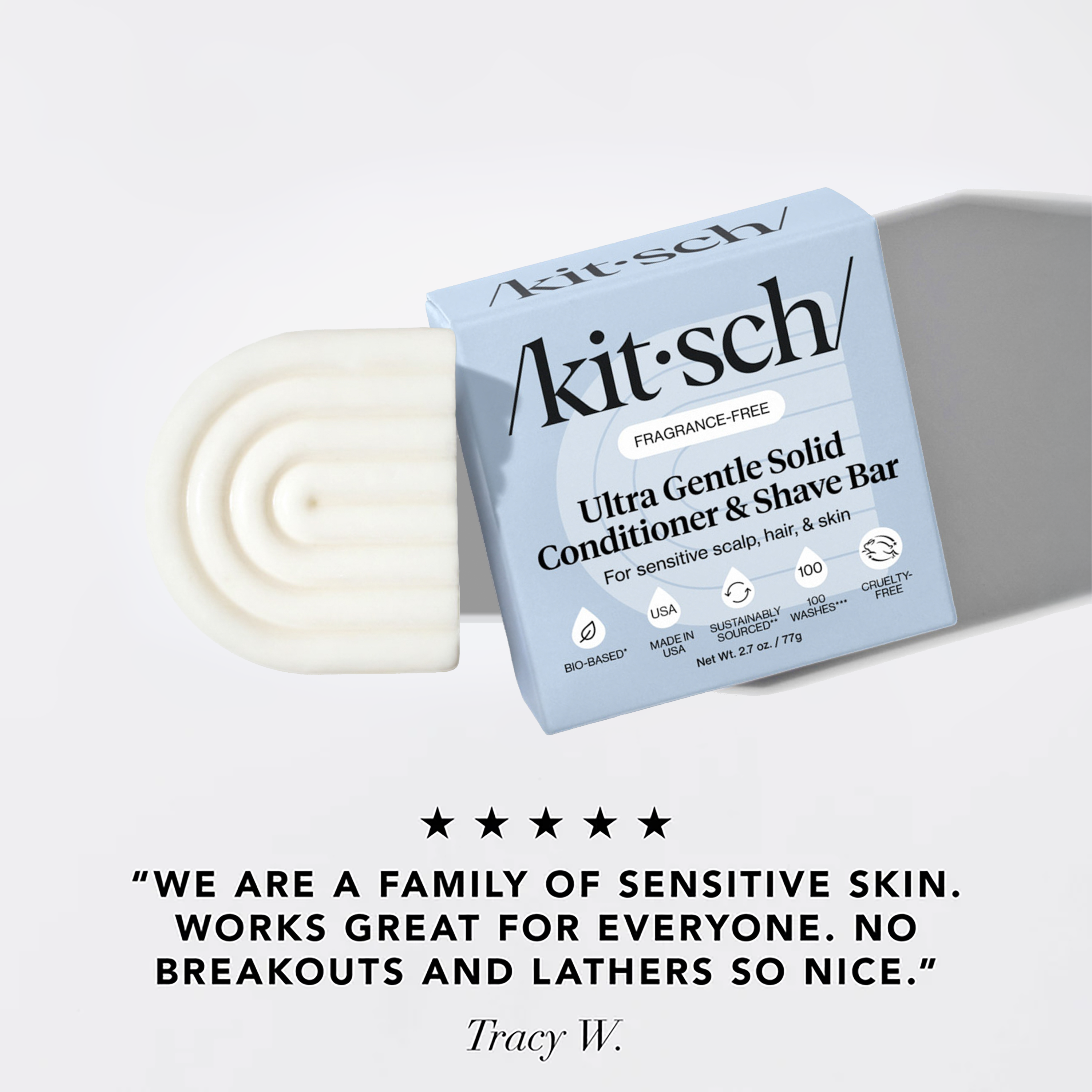 NR KITSCH SHAMPOO CONDITIONER BAR COMBO | ULTRA SENSITIVE