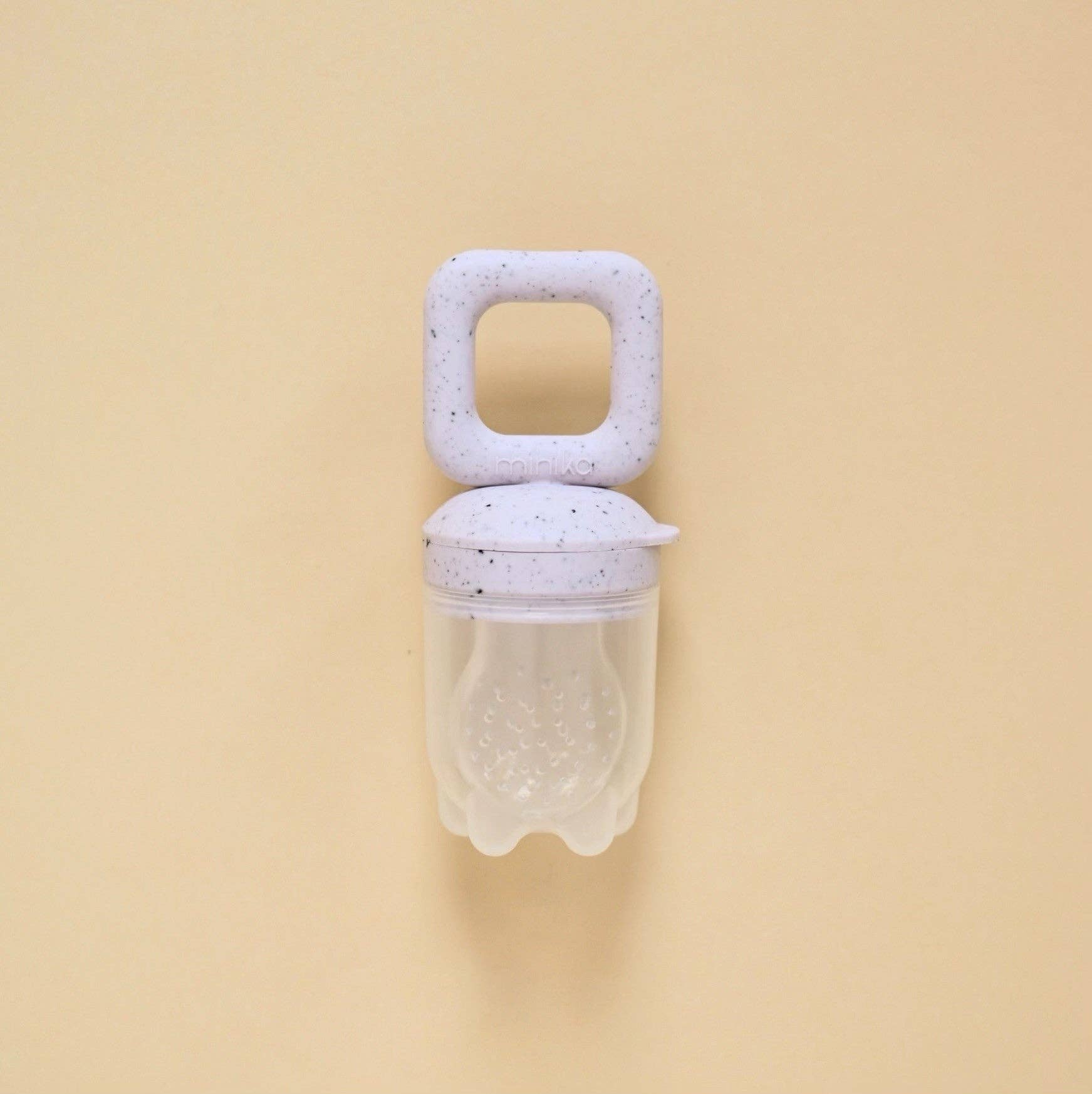 NR SILICONE FEEDER TEETHER | LAVENDAR MINIKA