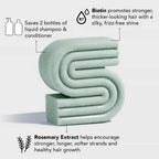 NR KITSCH SHAMPOO BAR ROSEMARY & BIOTIN | VOLUMIZING