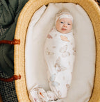 NR COPPER PEARL TOP KNOT HAT | LUNA BUTTERFLY