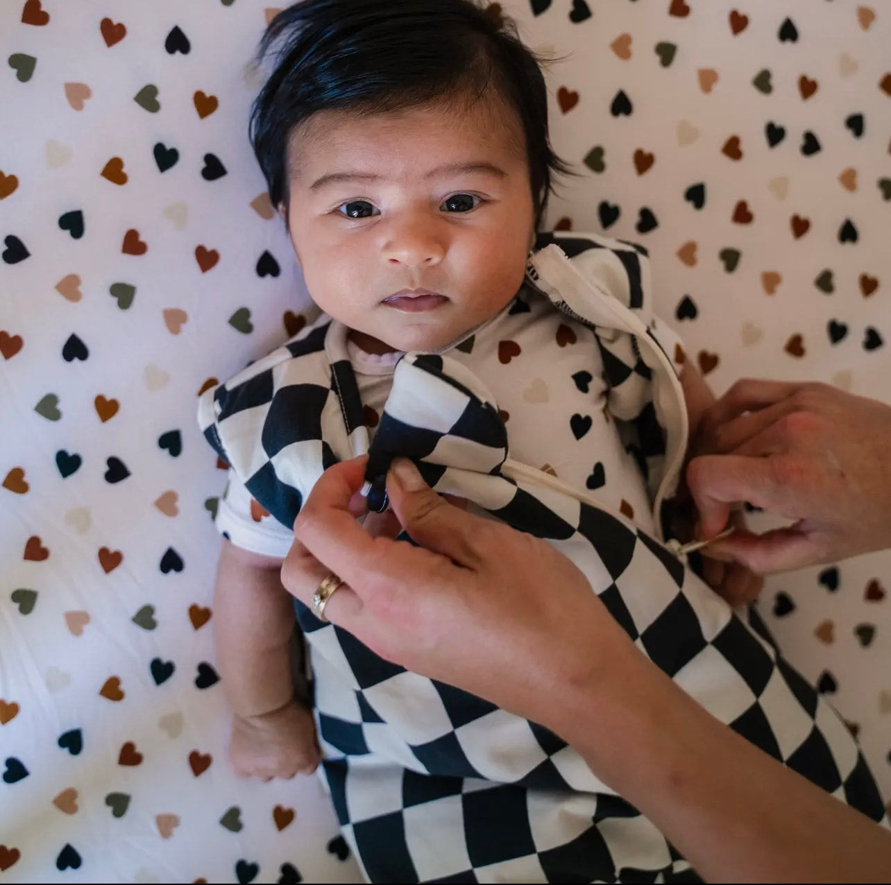 NR PIP + PHEE SLEEP BAG | CHARCOAL CHECKS | 1.0 TOG
