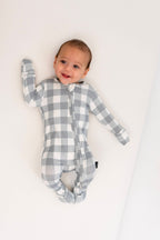 NR BELAN J | FOOTLESS SLEEPER | DENIM PLAID