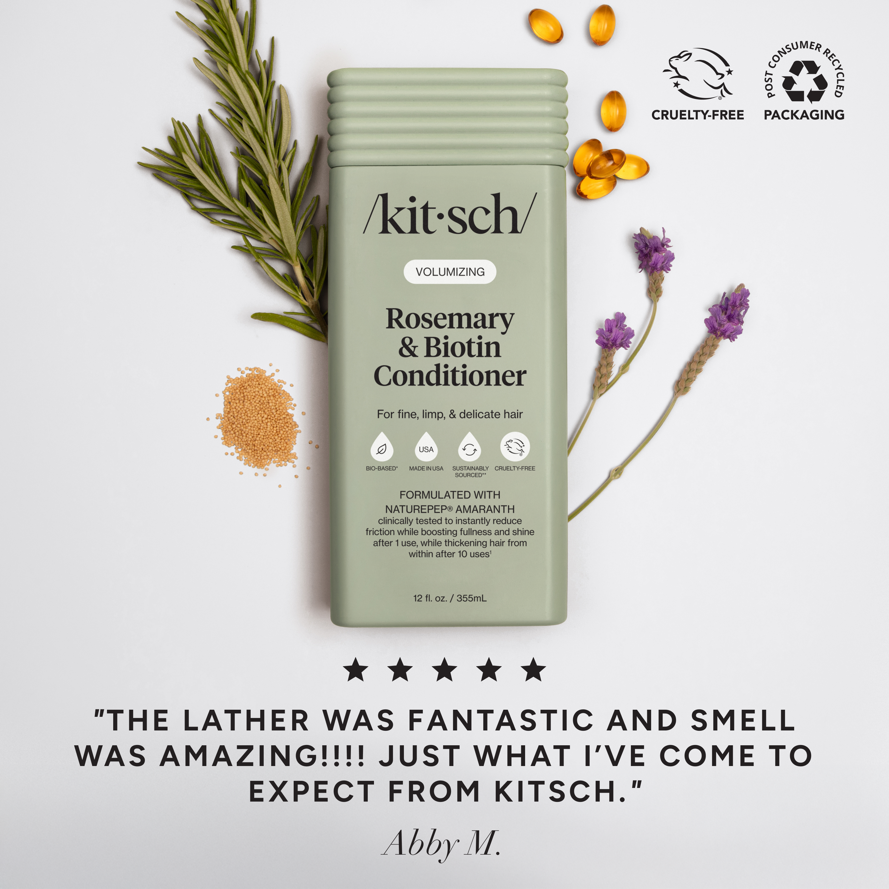 NR KITSCH VOLUMIZING ROSEMARY & BIOTIN CONDITIONER