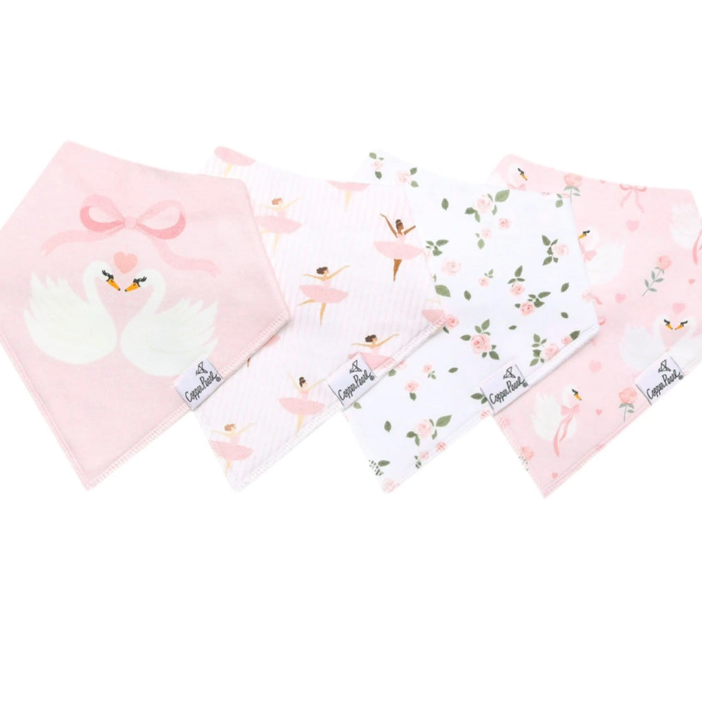 NR COPPER PEARL BANDANA BIBS | KATERINA BALLERINA