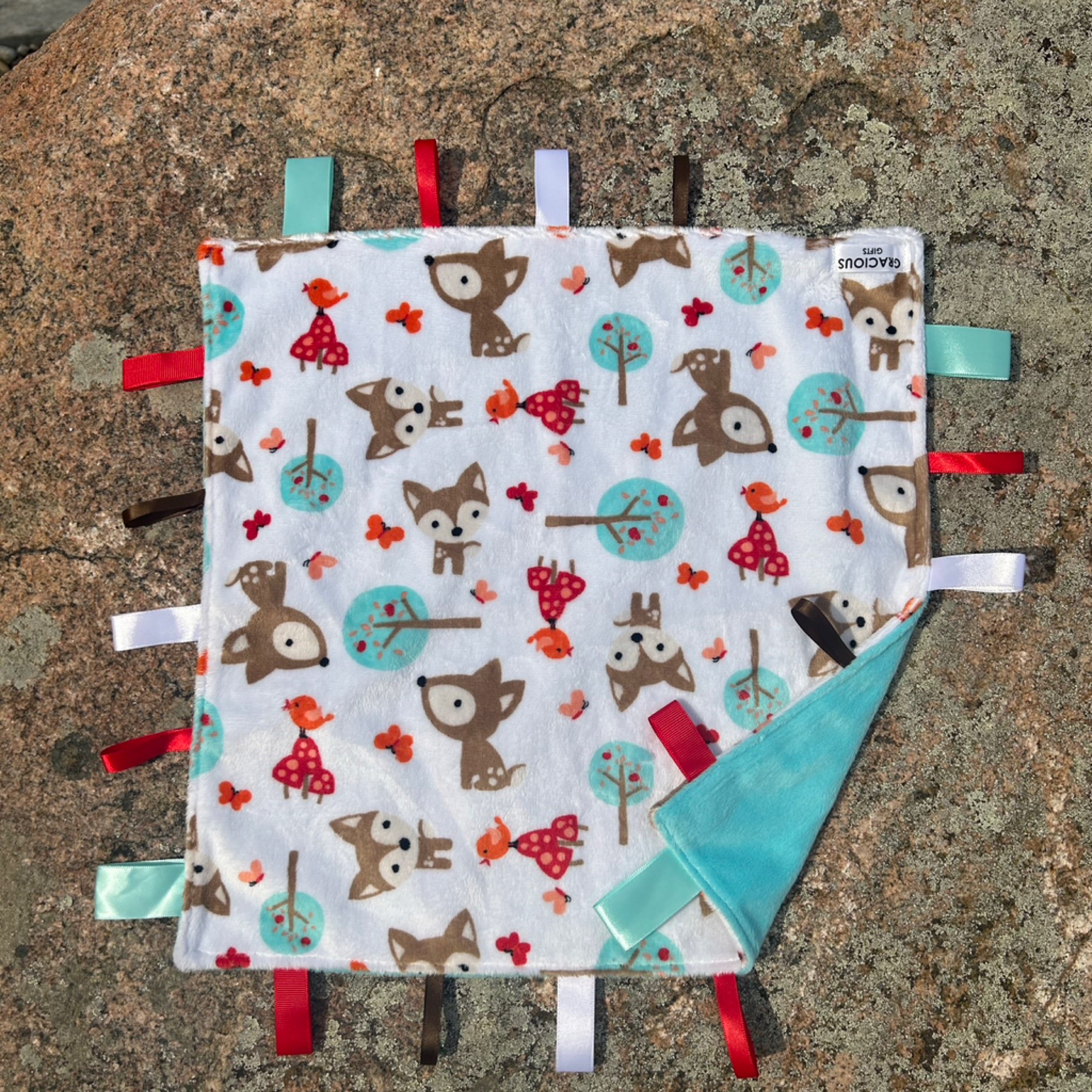 NR GG SNUGGLE BLANKY | CARTOON FAWN