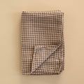 NR MINIKA MUSLIN SWADDLE | VICHY BROWN