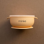 NR MINIKA SILICONE BOWL + LID | SUNSET