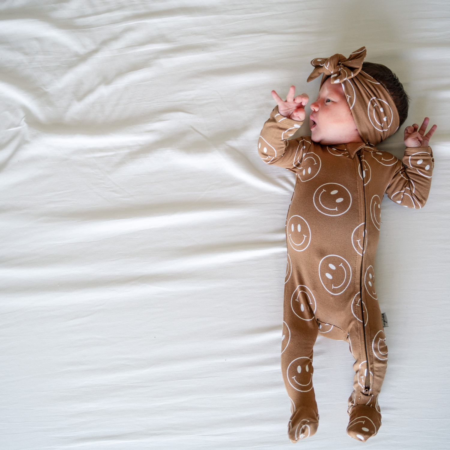 NR PIP + PHEE BAMBOO FOOTED SLEEPER | BOHO DAISIES
