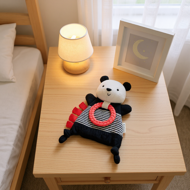NR BITZY CRINKLE SENSORY TOY TEETHER | FOX