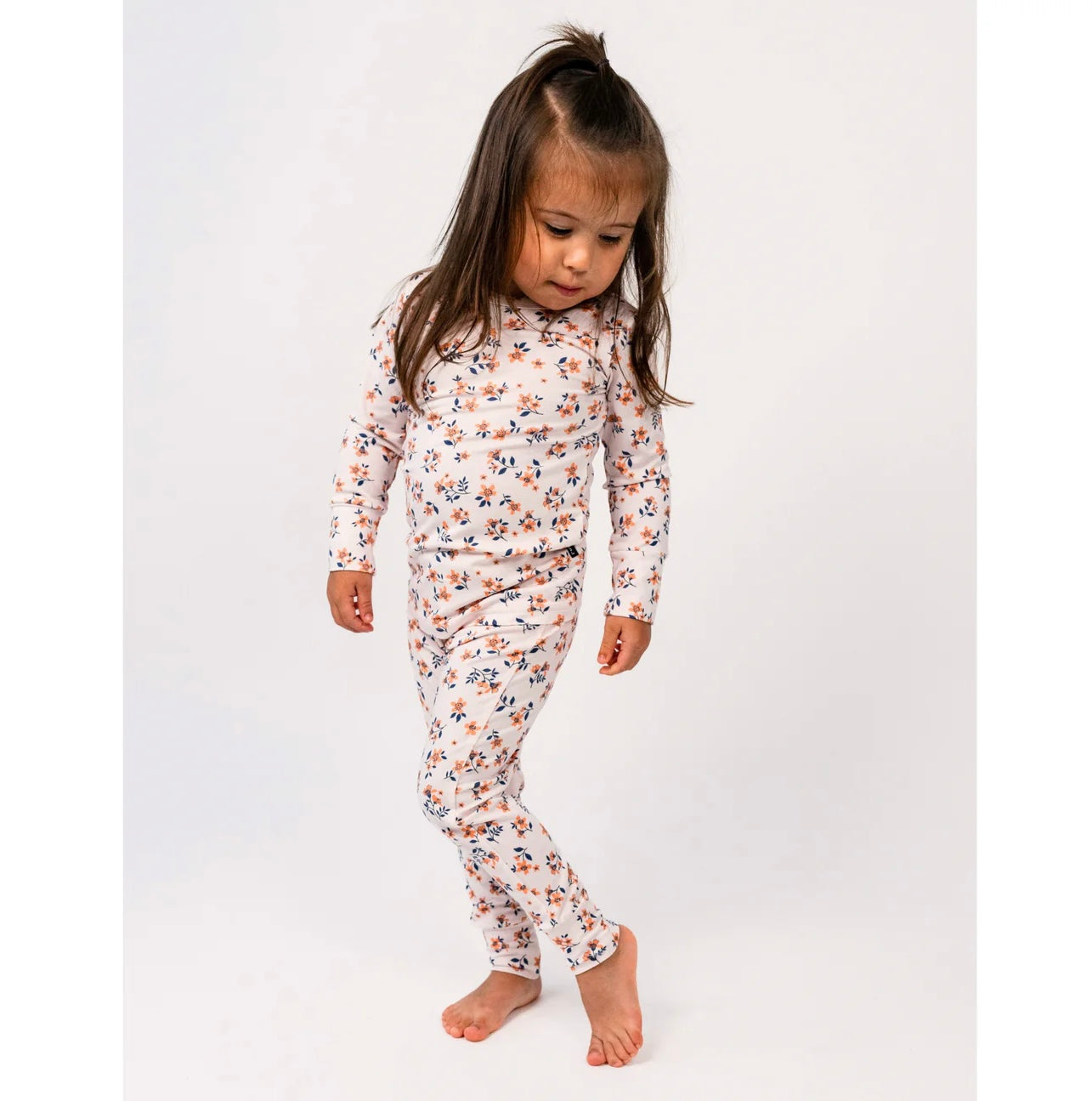 NR BELAN J | LONG SLEEVE PJ SET | PEACHY BLOSSUM
