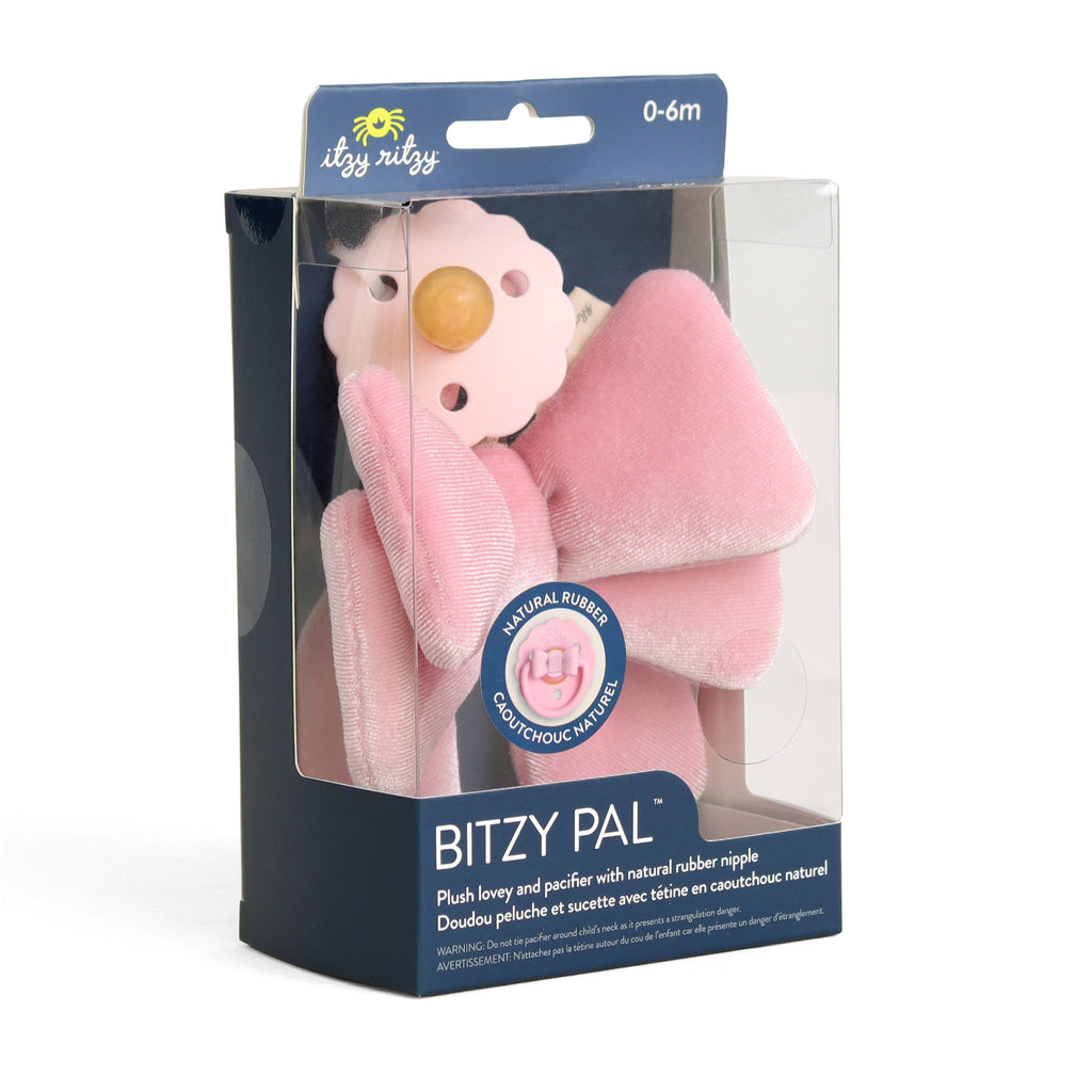 NR BITZY PAL NATURAL PACIFIER PLUSH | GOOSE