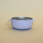 NR MINIKA STAINLESS & SILICONE BOWL | LAVENDER