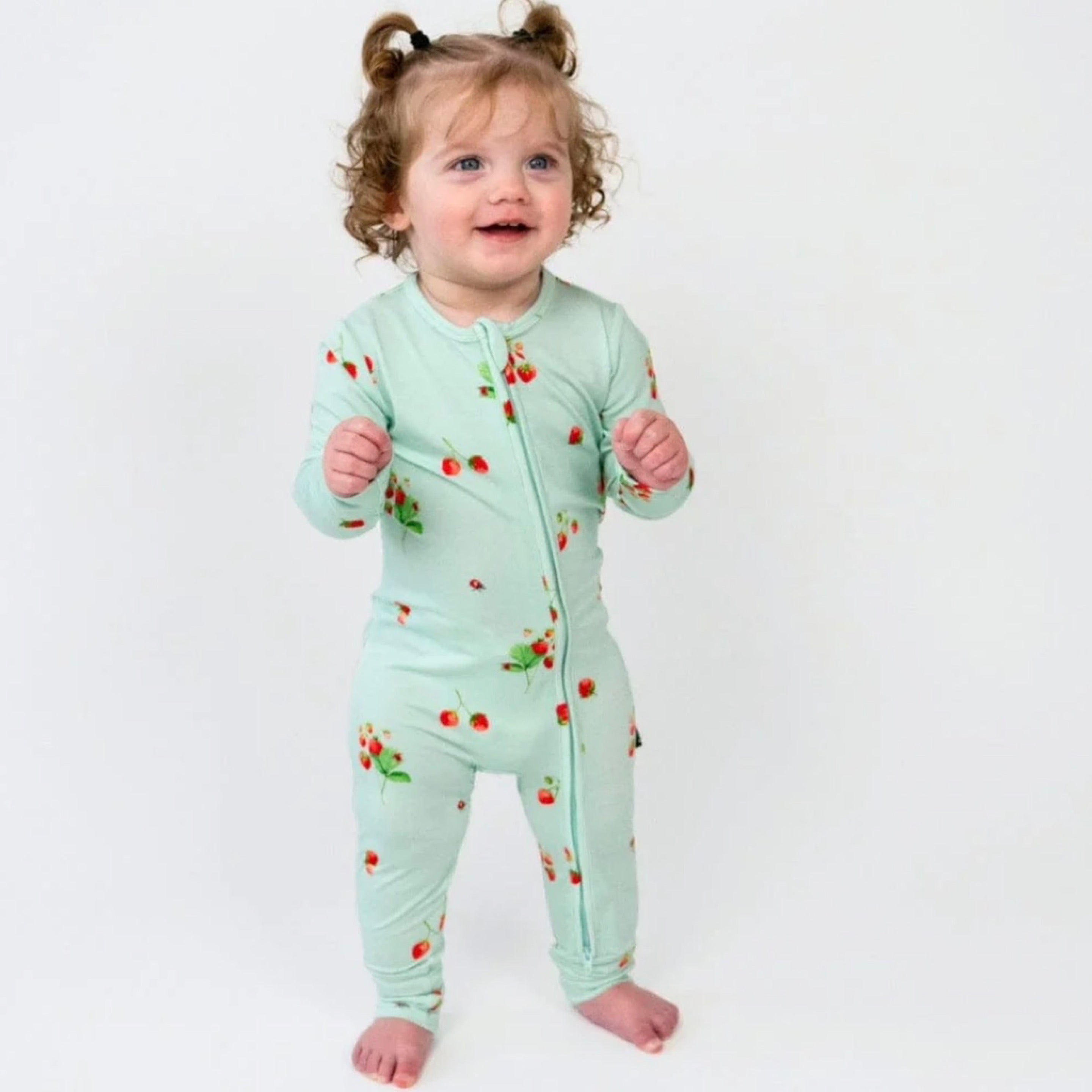 NR BELAN J | FOOTLESS SLEEPER | STRAWBERRY GARDEN