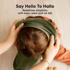 NR KEABABIES 8-PACK HALLO DROOL BIBS | BRICK