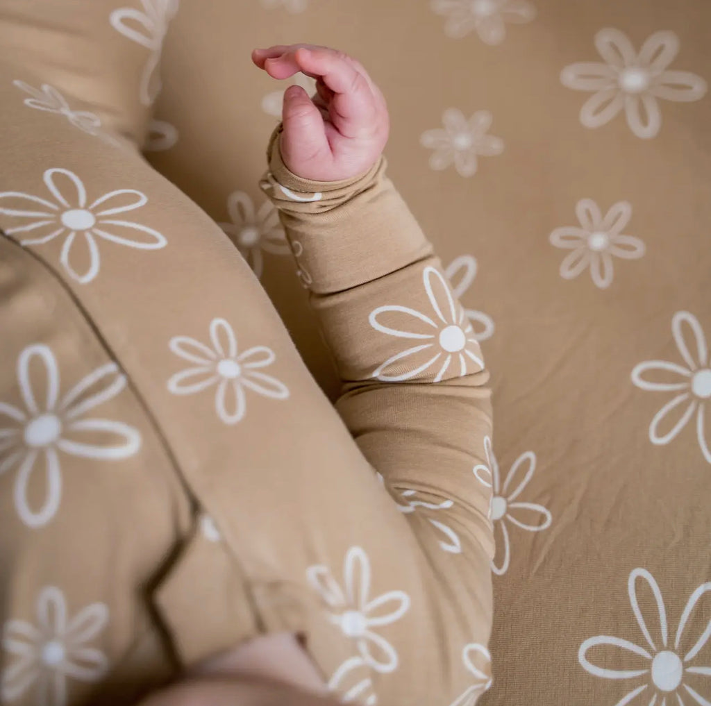 NR PIP + PHEE BAMBOO FOOTED SLEEPER | CAFE FLORAL LE