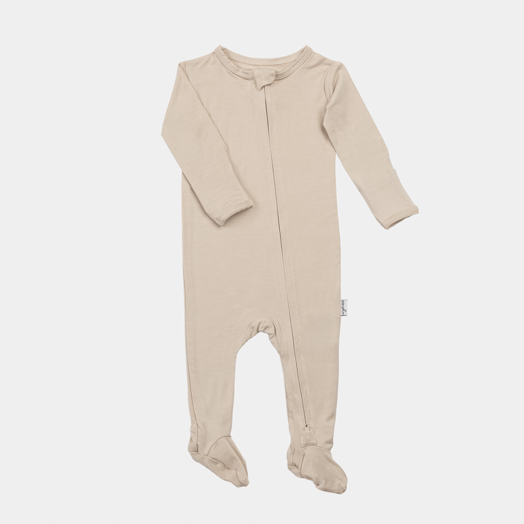 NR PIP + PHEE BAMBOO FOOTED SLEEPER | ARCTIC BLUE | 0-3