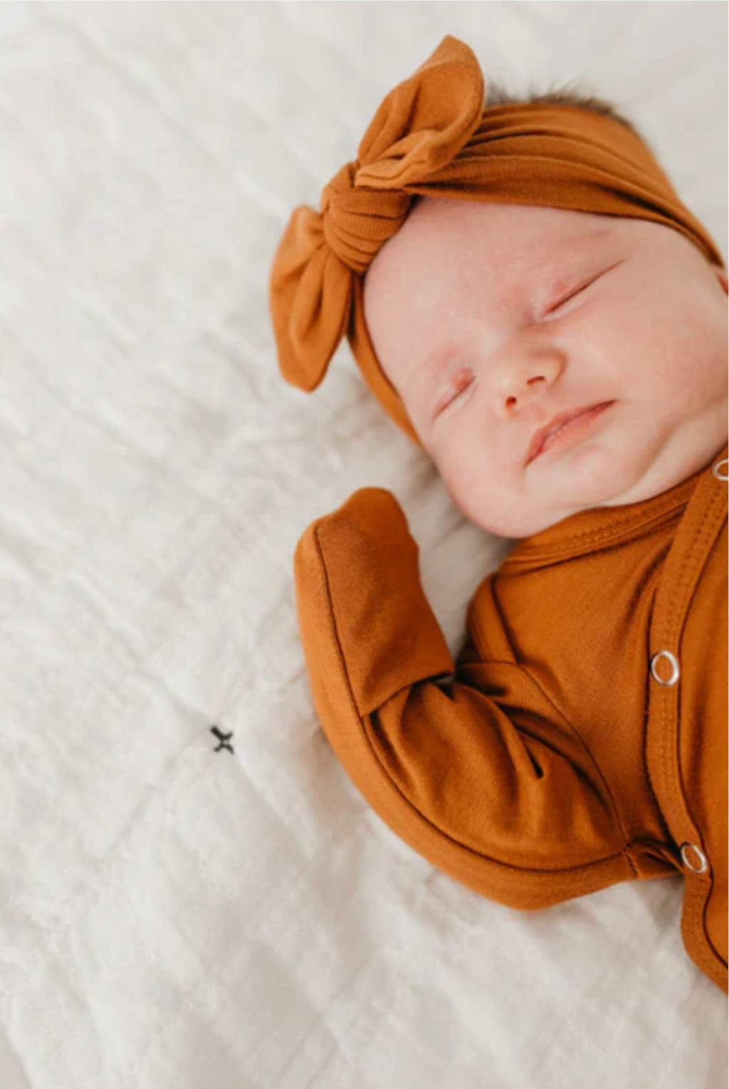 NR COPPER PEARL KNOTTED SLEEP GOWN | POWELL BURNT BROWN