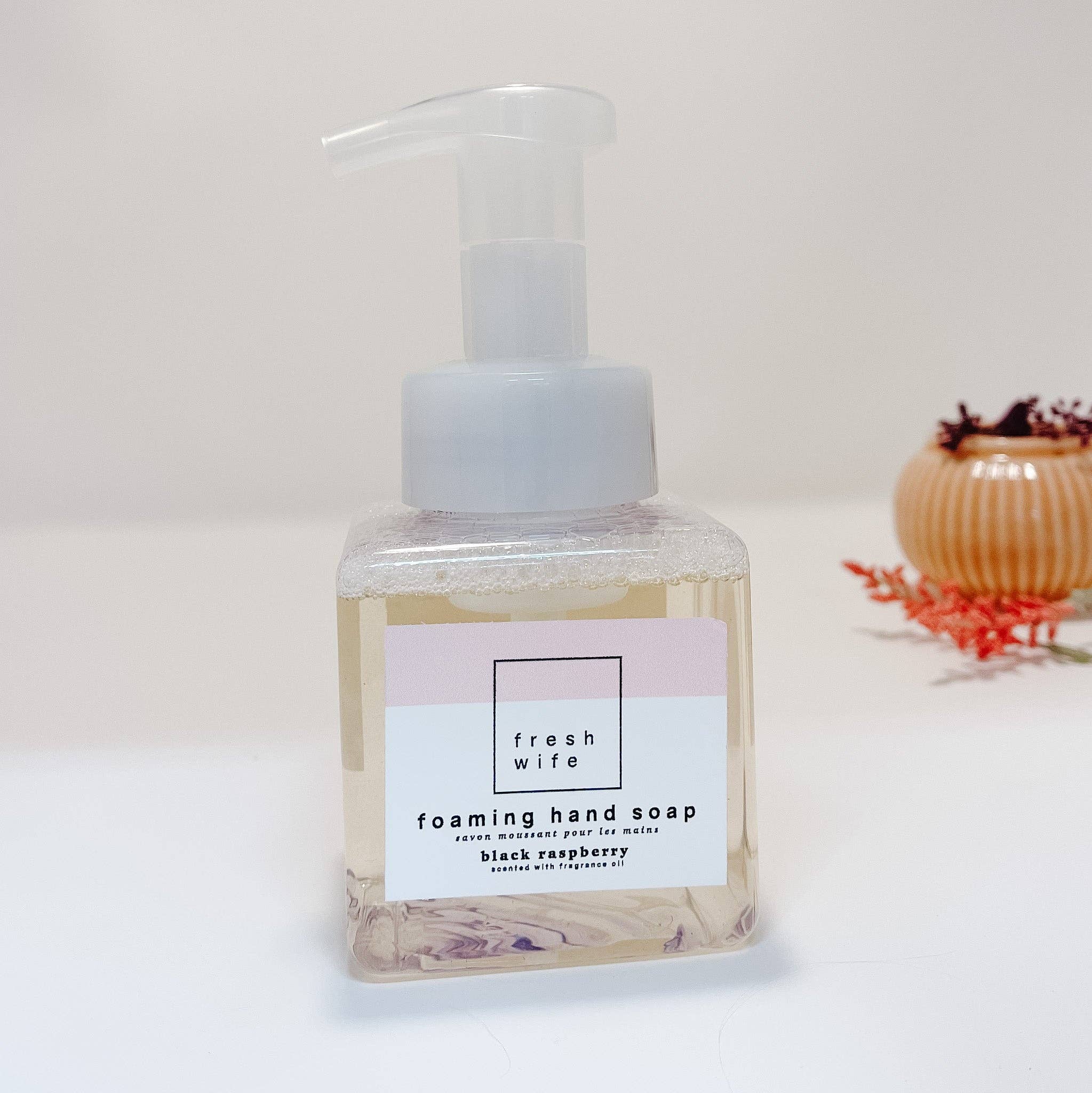 NR BLACK RASPBERRY FOAMING SOAP: 250ml | FRESH WIFE SOAP CO.