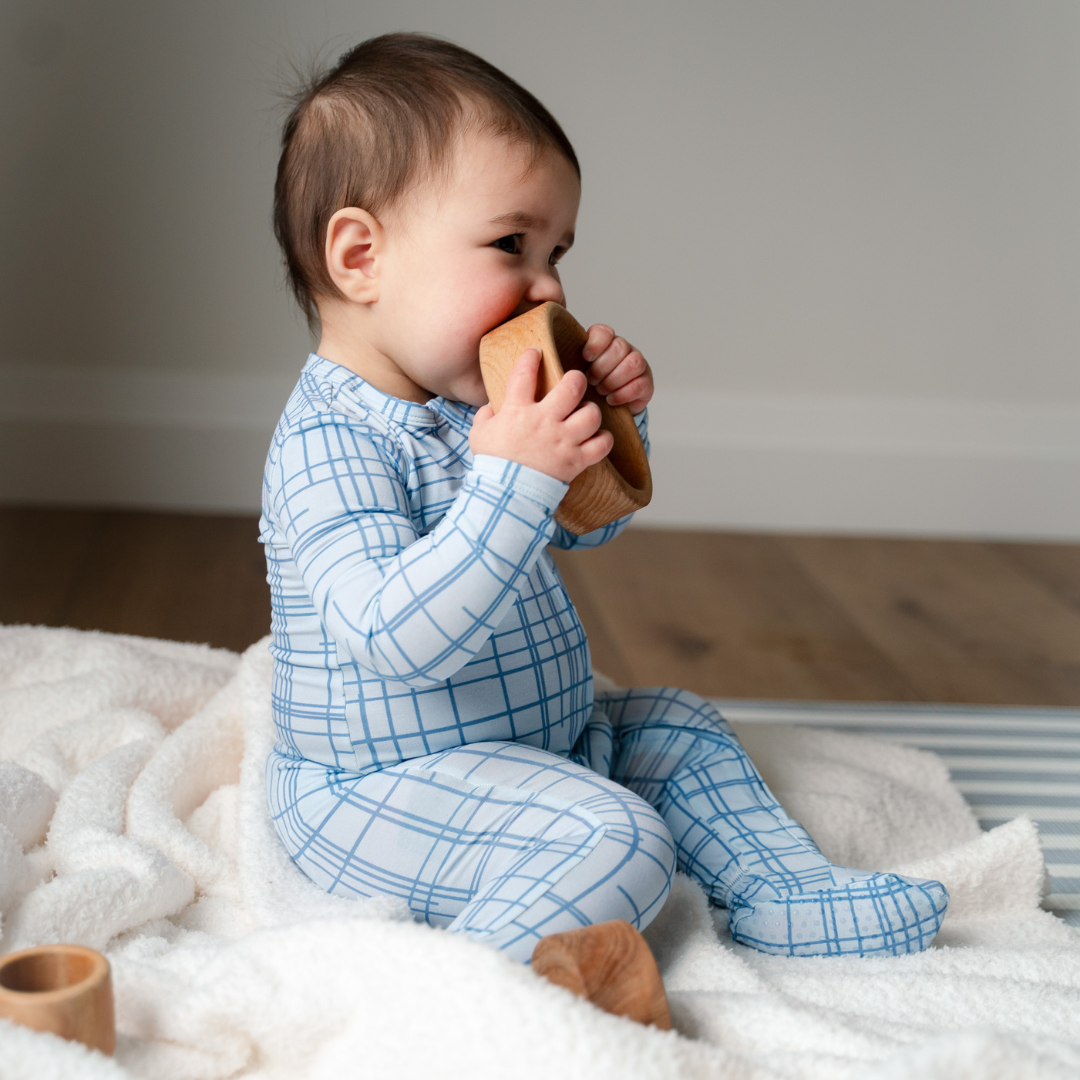 NR PIP + PHEE BAMBOO FOOTED SLEEPER | DAINTY FLORAL | NEWBORN ONLY