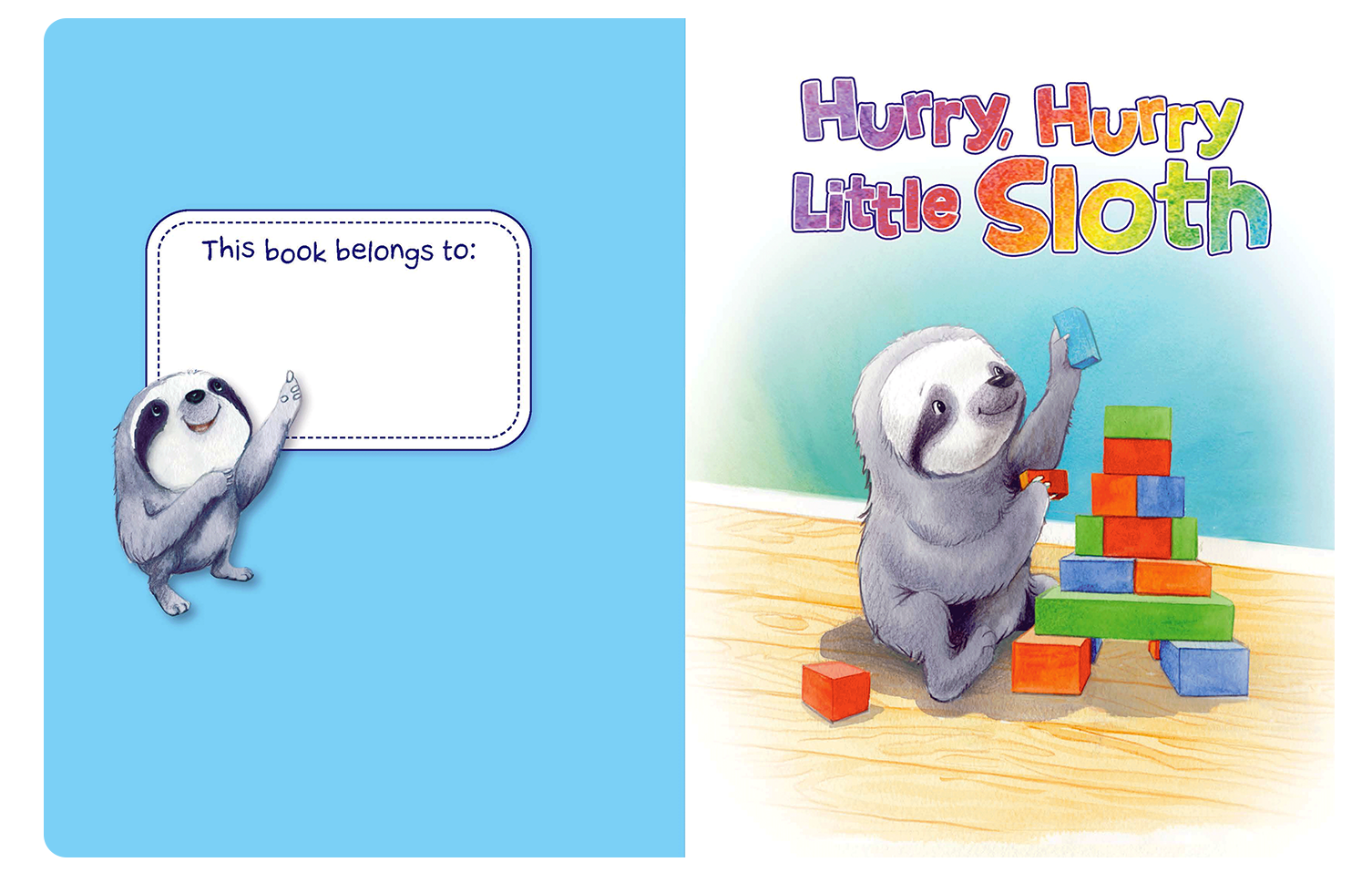 NR BOOKS | HURRY HURRY LITTLE SLOTH