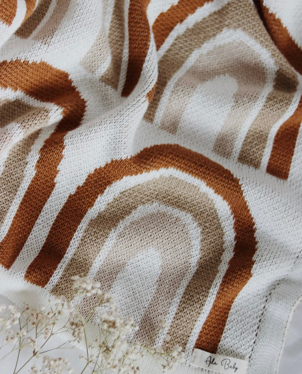 NR KNIT BLANKET | BOHO RAINBOW