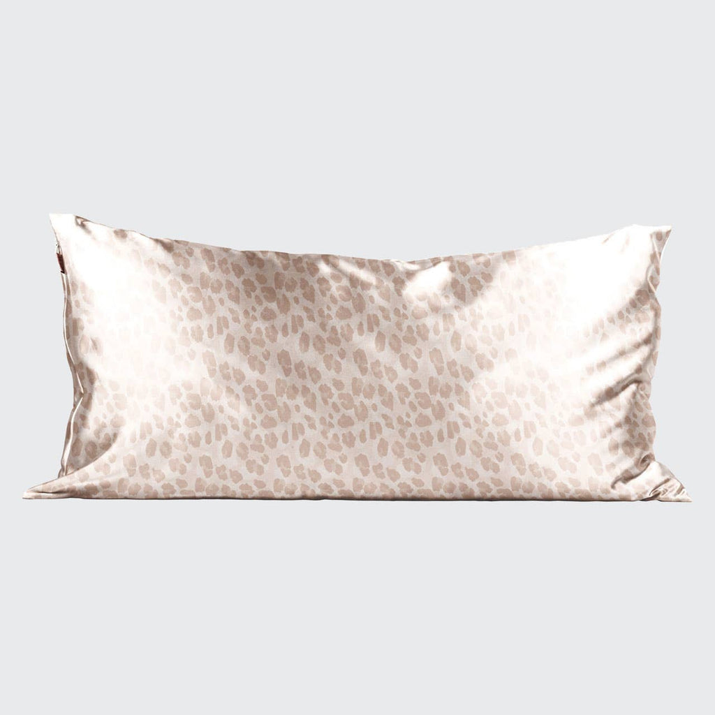 NR KITSCH KING SATIN PILLOWCASE | LEOPARD