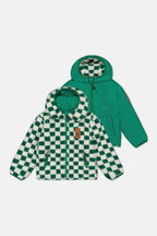 NR DEUX PAR DEUX REVERSIBLE MID SEASON JACKET | FOREST GREEN