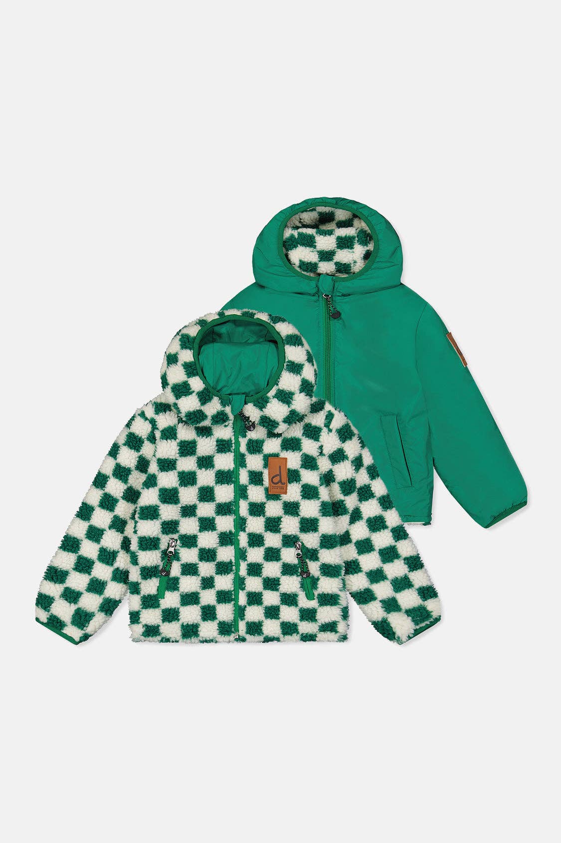 NR DEUX PAR DEUX REVERSIBLE MID SEASON JACKET | FOREST GREEN