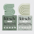 NR KITSCH SHAMPOO CONDITIONER BAR COMBO | ROSEMARY AND BIOTIN VOLUMIZING