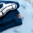NR PIP PHEE TODDLER PLUSH BLANKET | CARAMEL SMILEY