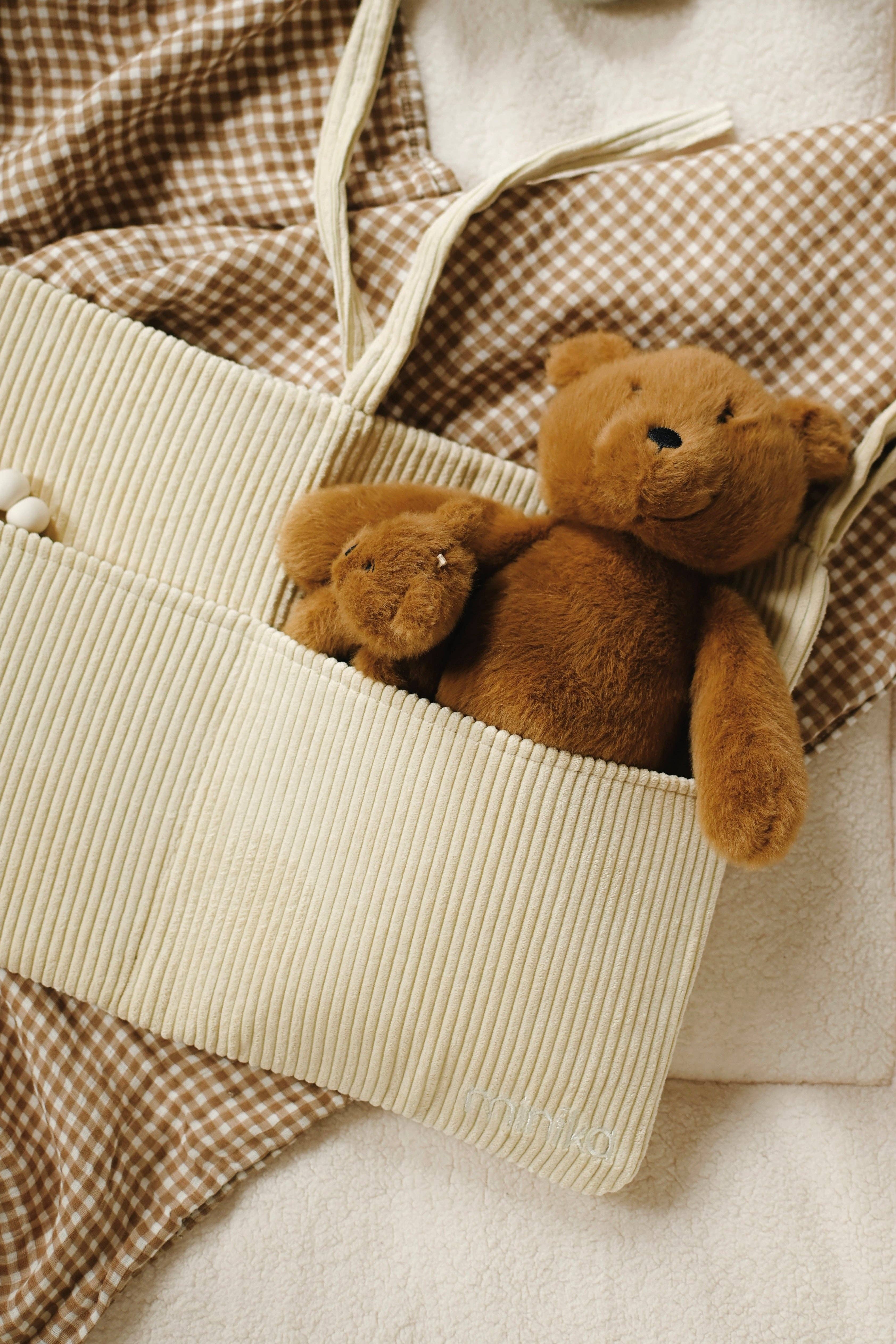 NR MINIKA CRIB ORGANIZER | CREAM