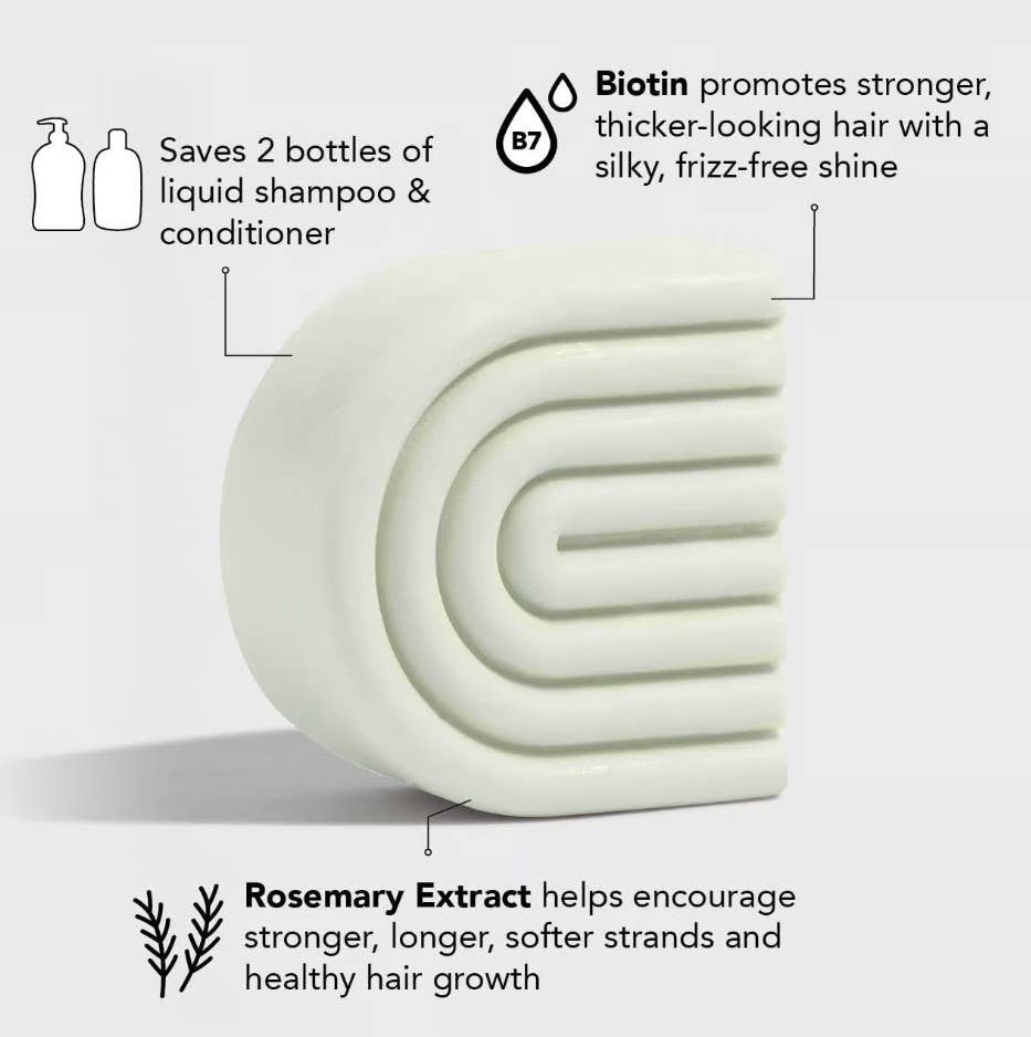 NR KITSCH CONDITIONER BAR ROSEMARY & BIOTIN | VOLUMIZING