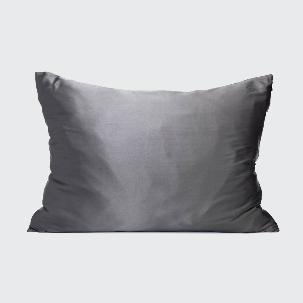 NR KITSCH SATIN PILLOWCASE | CHARCOAL