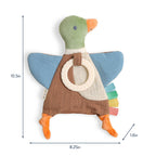 NR BITZY CRINKLE SENSORY TOY TEETHER | FOX