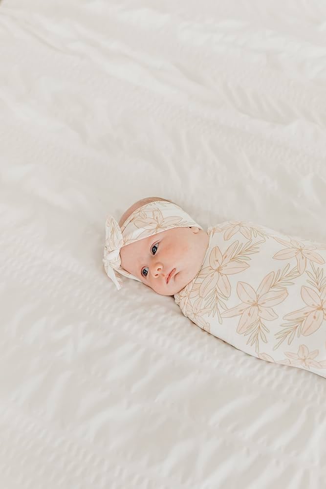 NR COPPER PEARL SWADDLE BLANKET | KIANA LILY