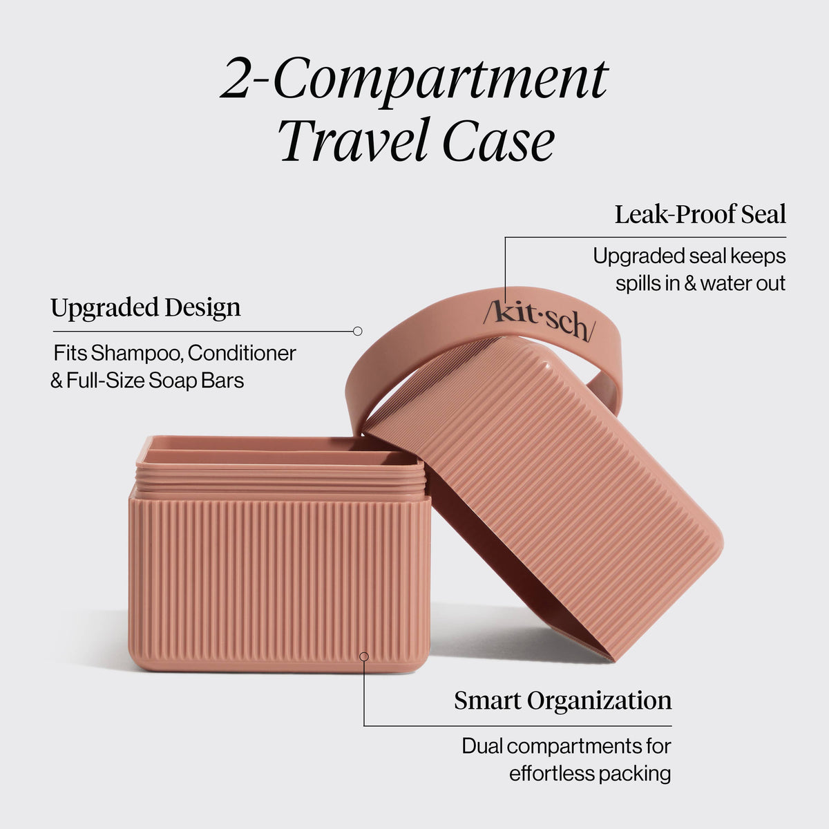 NR KITSCH 2 COMPARTMENT TRAVEL CASE