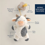 NR BITZY PAL NATURAL PACIFIER PLUSH | GOOSE
